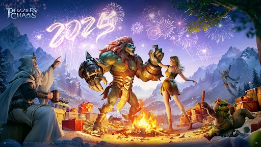 Gameplay screenshot 1 from Puzzles & Chaos: Frozen Castle - Strategy game